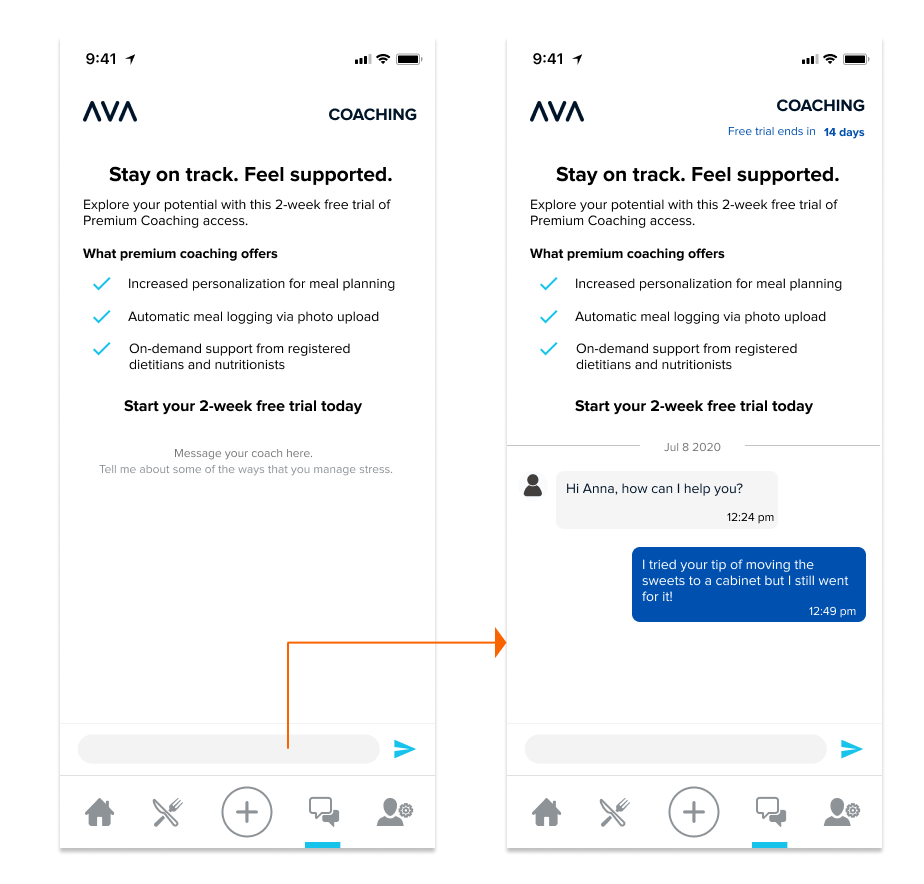 ava start trial